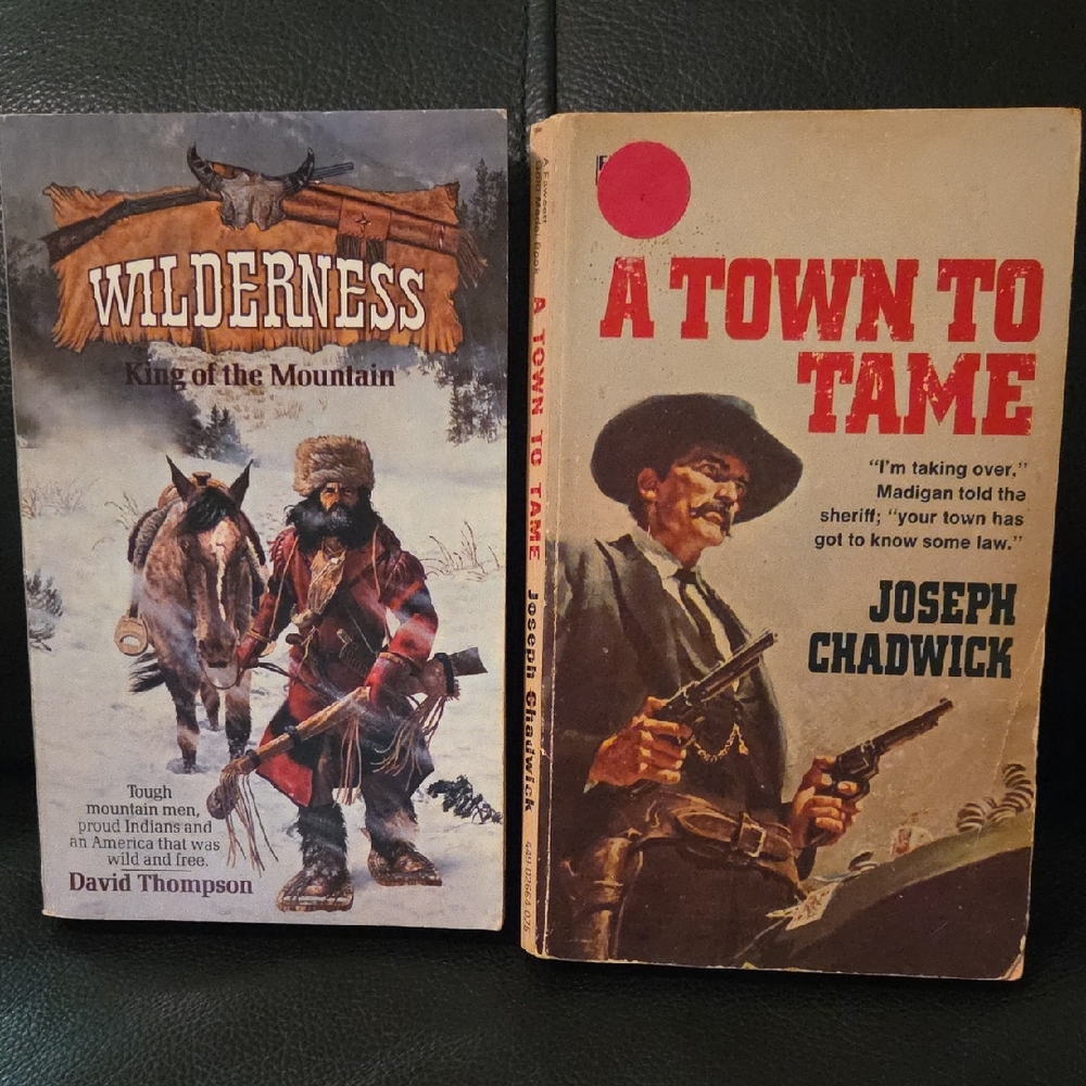Wilderness and A Town to Tame Books